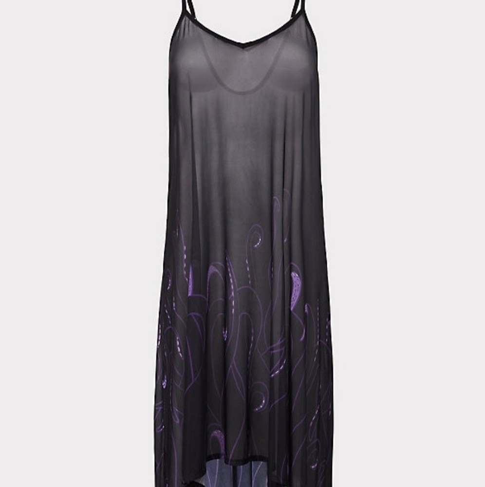 🐙FOUND!- TORRID Sz4 or5 URSALA MESH SWIM COVERUP - Picture 4 of 4